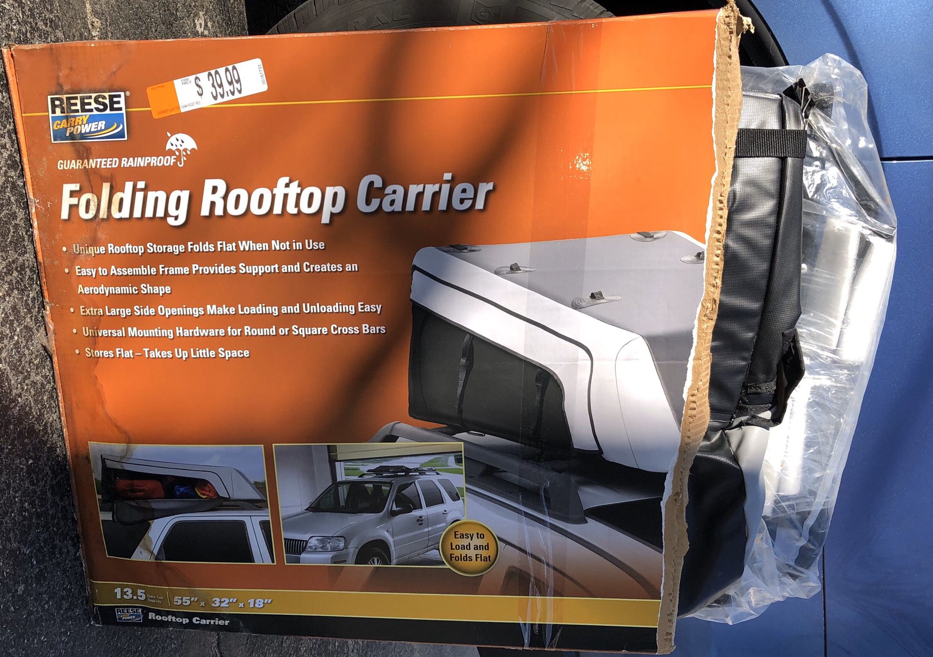Folding Rooftop Carrier