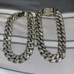 2 Silver Plated Bracelets