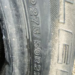 Three 22" Tires 