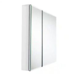 Glacier Bay 30 in. W x 30 in. H Rectangular Medicine Cabinet with Mirror