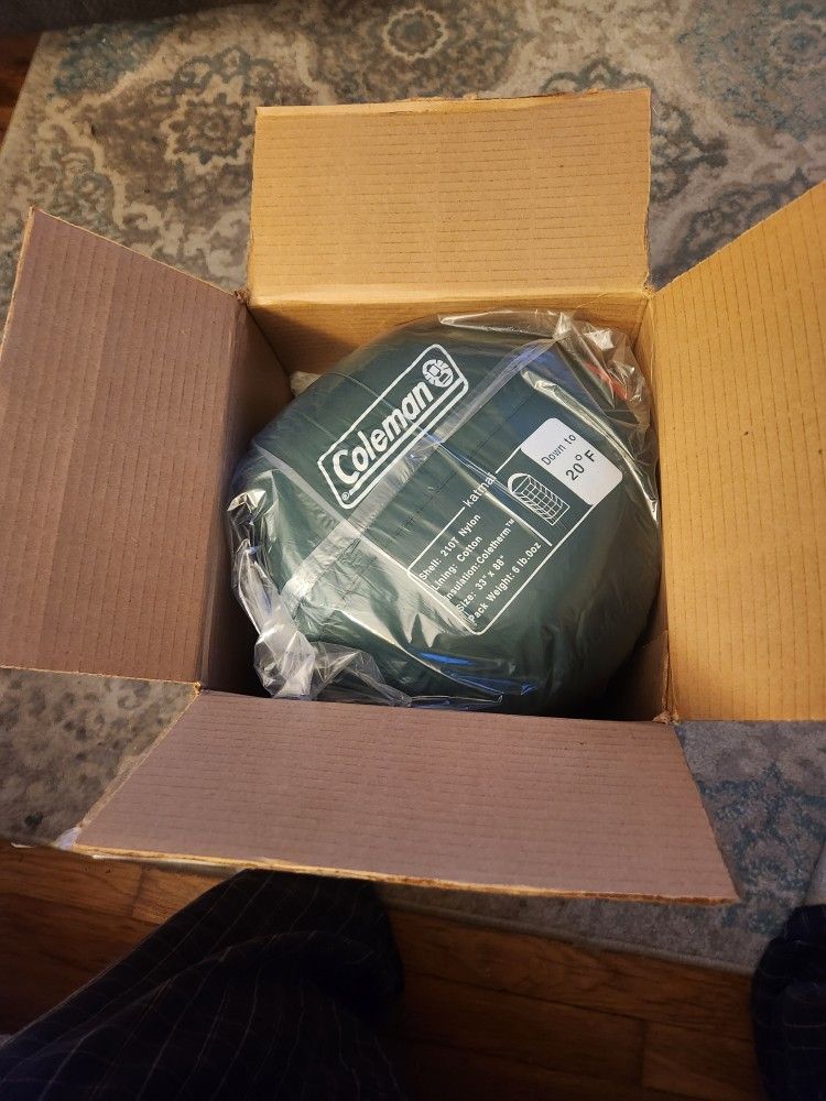 New Coleman Sleeping Bag