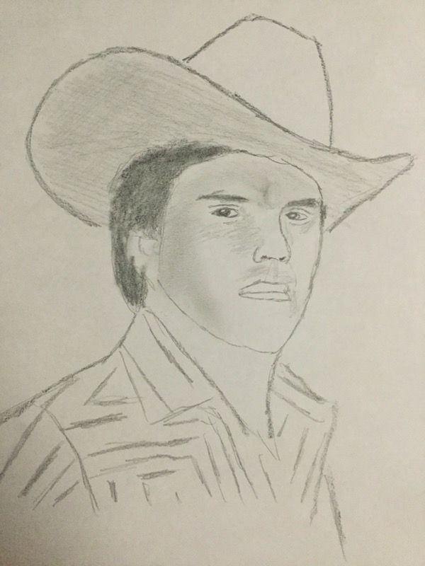 Chalino Sanchez drawing