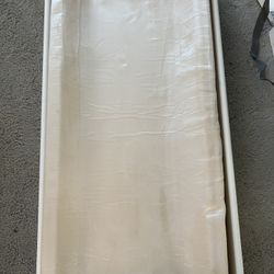 Baby Changing Table With Satin Sheet