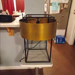 Griselda Gold Metal Lamp