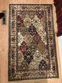 5 matching rugs