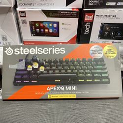 Adjustable Actuation Switch Gaming Keyboard with RGB Lighting - Black