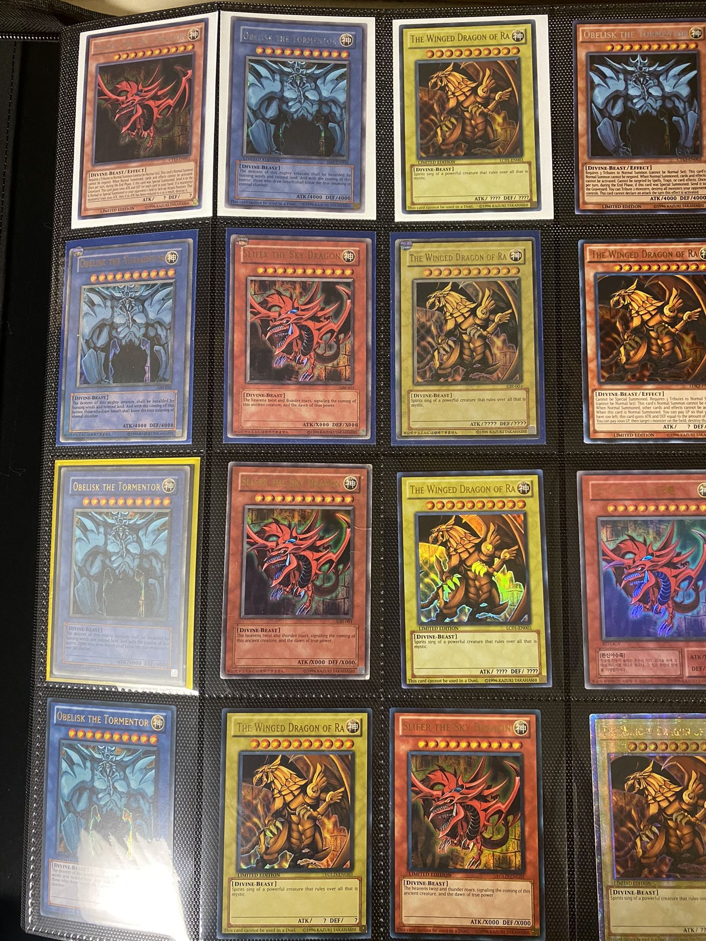 Massive Yugioh Binder Collection 