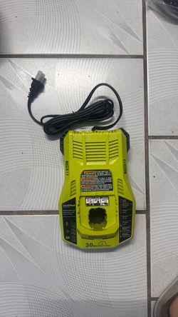 NEW RYOBI P117 18V ONE+ 30-Minute Fast Battery Charger – Never Used