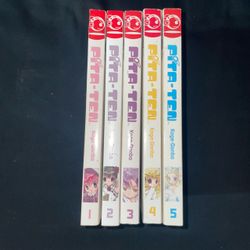 Pita-Ten Manga Lot Vol 1-5 TOKYOPOP Trade Paperback by Koge-Donbo