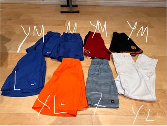 Adult and youth athletic shorts