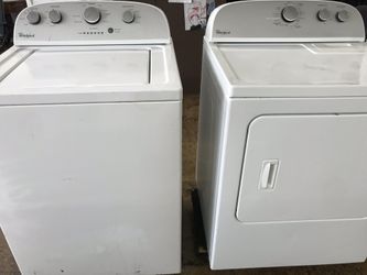 Whirlpool LIKE NEW Washing Machine & Electric Dryer! Nice Set! 30-Day Guarantee! We Can Deliver TODAY!