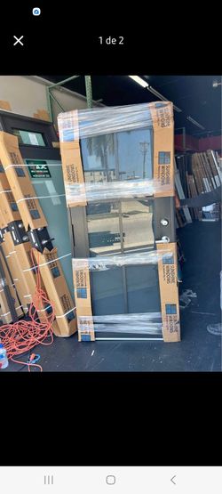 Windows Impact Entry Door New
