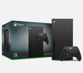 Xbox Series X Galaxy Black 2TB plus 1TB external SSD