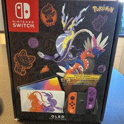 Pokemon Scarlet And Violet Nintendo Switch OLED