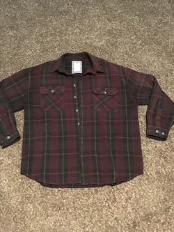 Mens large flannels