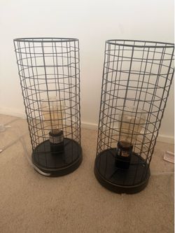 Pair of table lamps