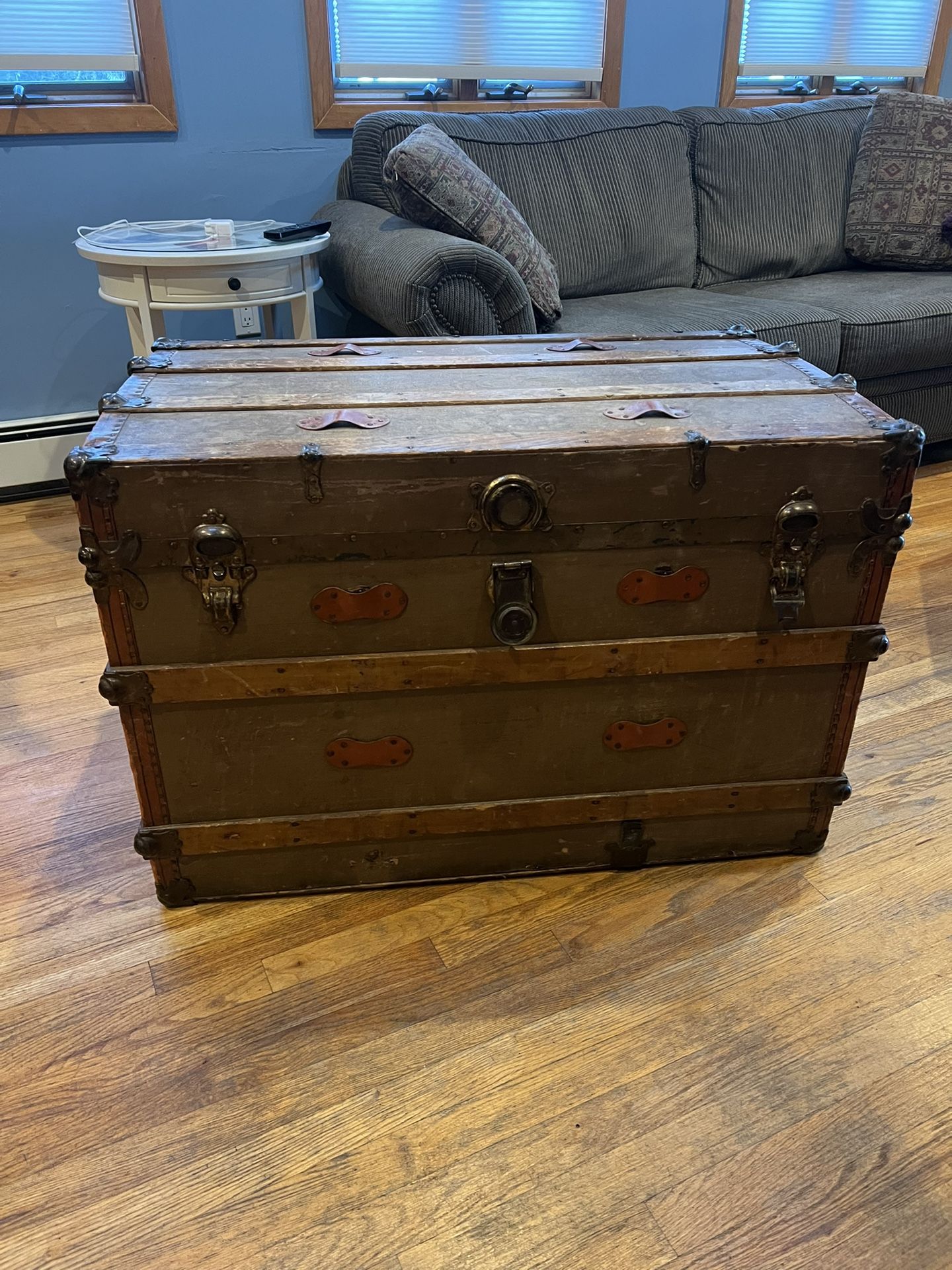 Antique Steamer Trunk