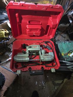 Milwaukee deep cut band saw