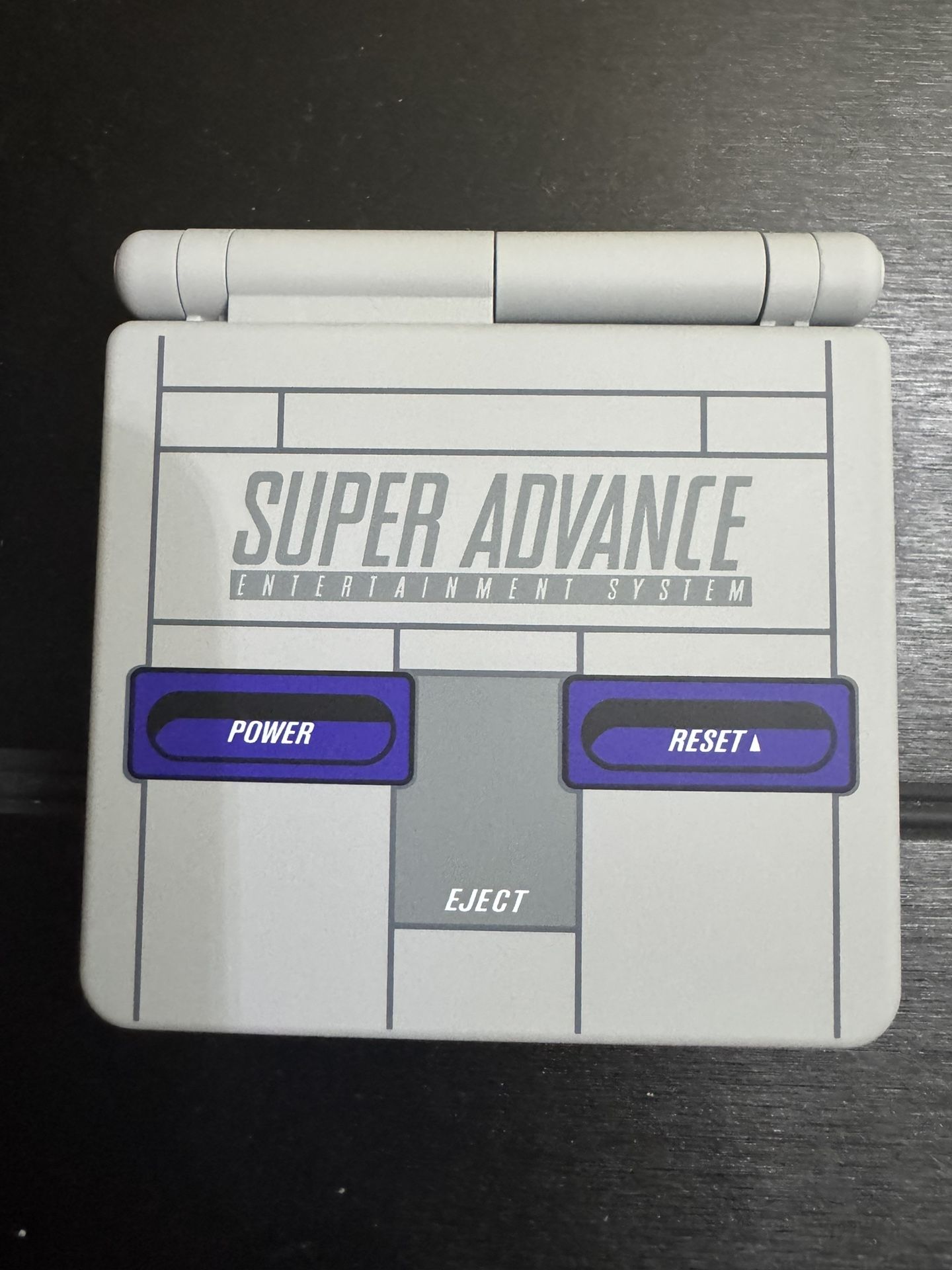 ๐ง Modded Game Boy Advance SP โ Super Famicom Style w/ IPS V2 Screen
