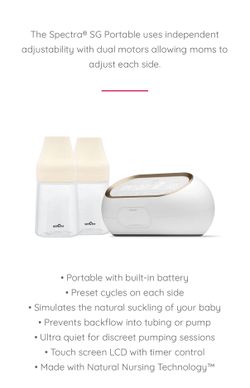 Synergy Gold (SG) Portable Double Adjustable Breast Pump