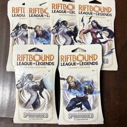 Riftbound Spirit Forged Sleeved Booster Packs