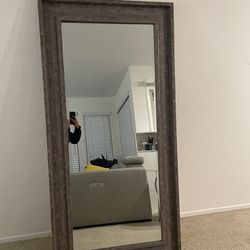 Freestanding Mirror For Outfit Check