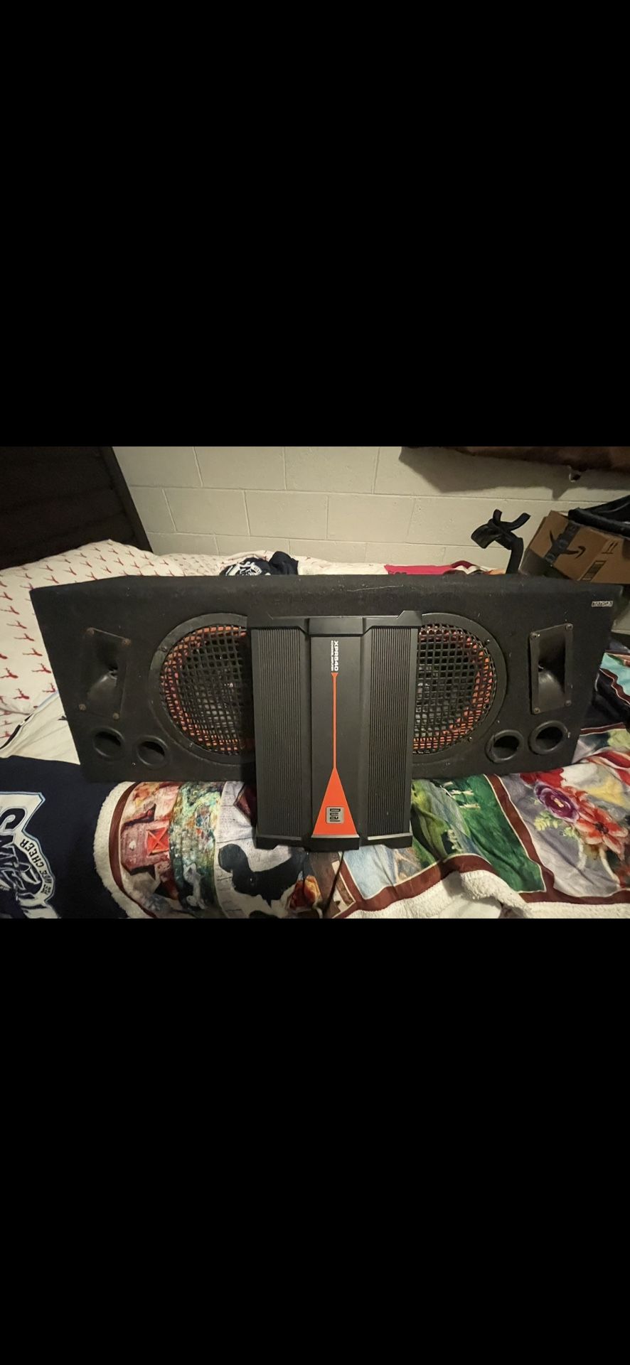 2- 10” Subs In Loaded Box