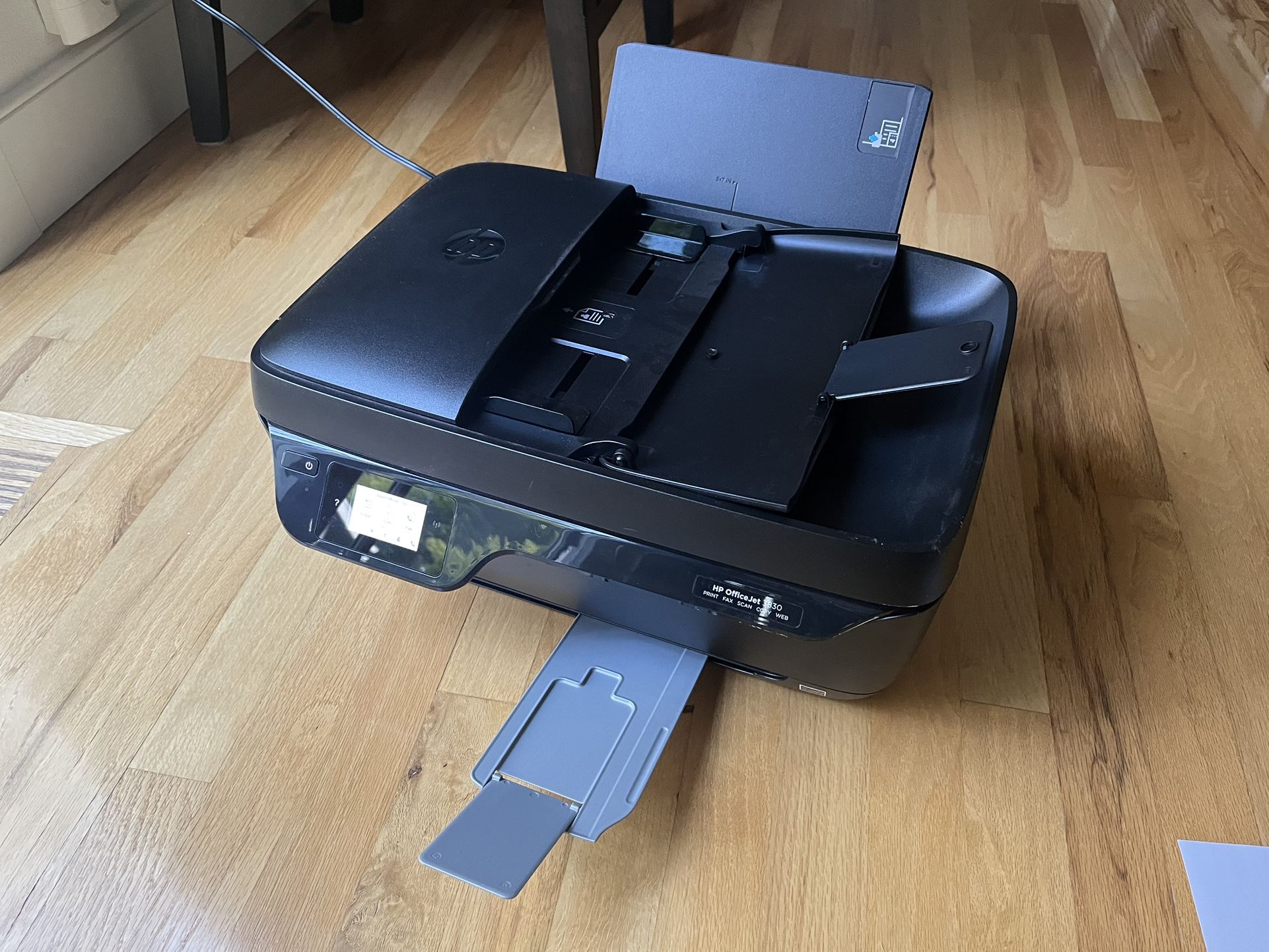 HP OfficeJet 3830 Printer Scanner Instant Ink Compatible