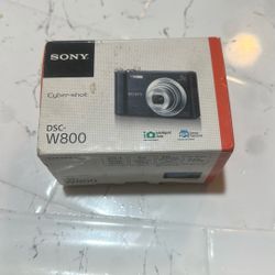 Sony Cybershot DSC-W800 Digital Camera New Opened Box READ Description
