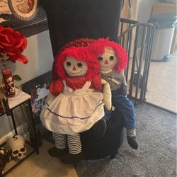 Raggedy Ann Dolls Lg