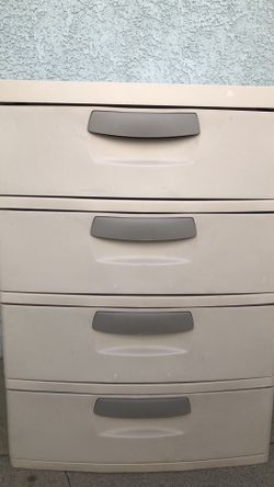 Sterilite 4 Drawer Dresser