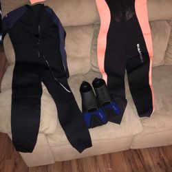 Wet Suits & Flippers 