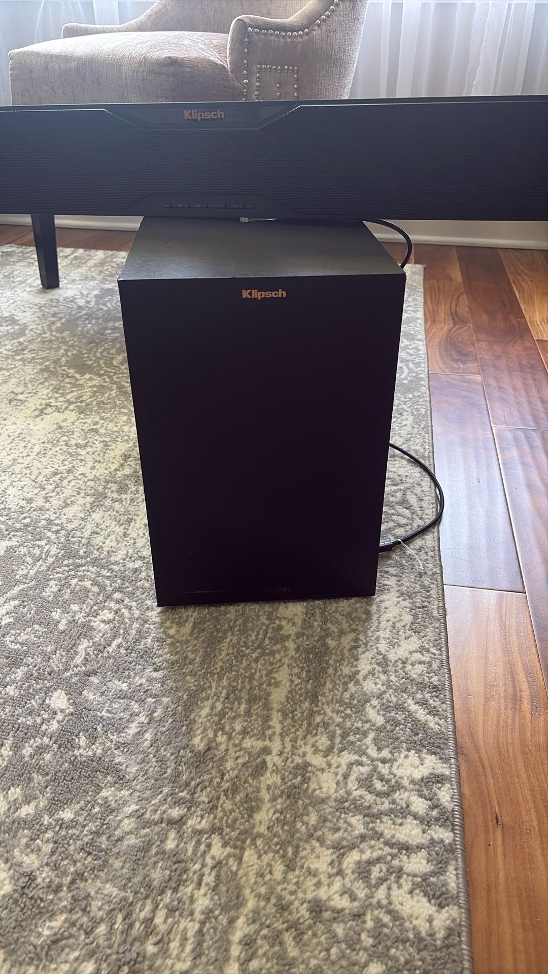 Klipsch R20B Soundbar With Wireless subwoofer