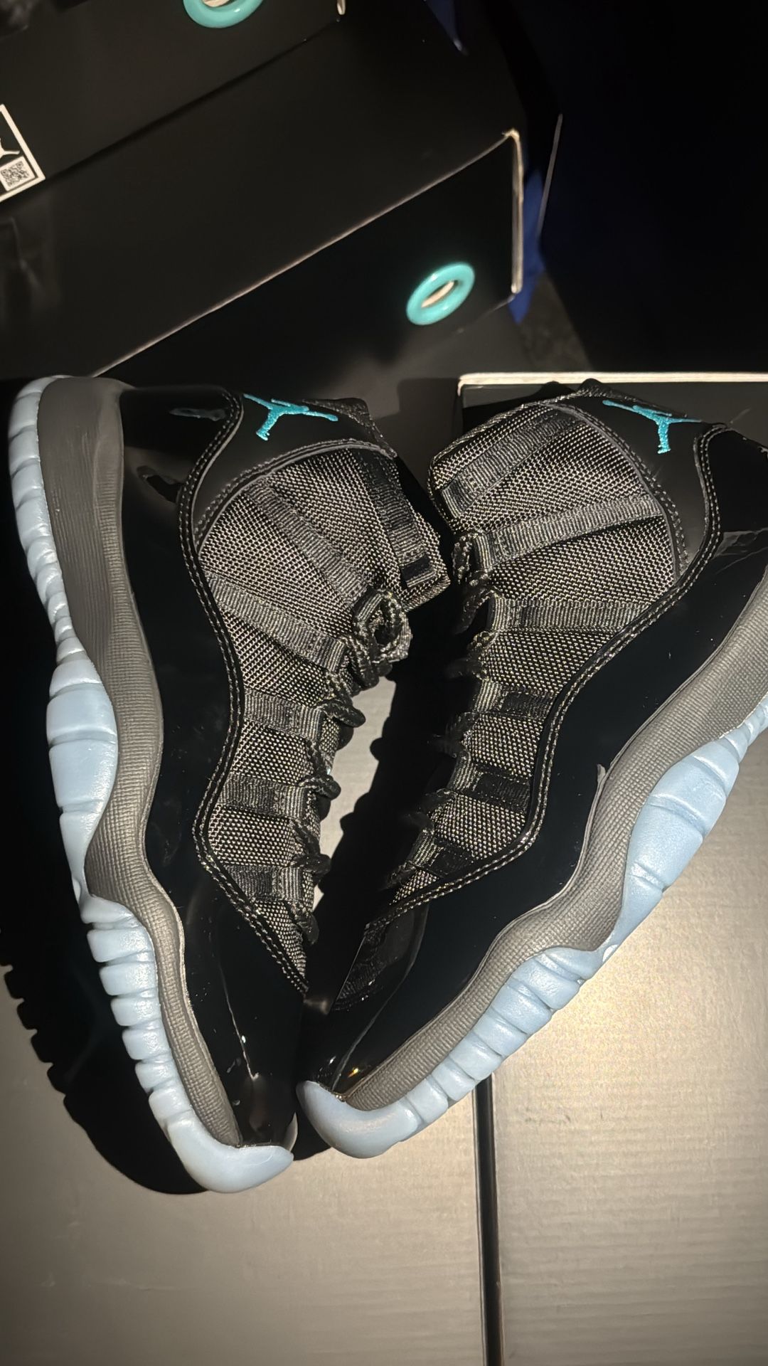 JORDAN 11 “GAMMA BLUES” ALL SIZES 4.5Y-7Y 8M-14M