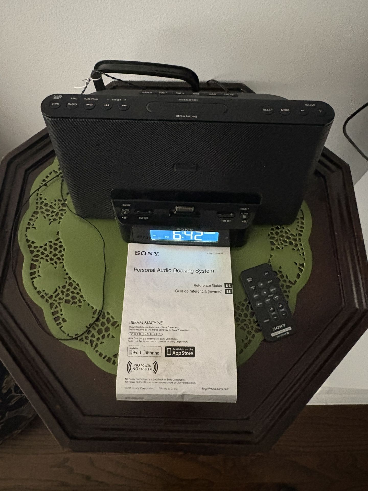Sony Personal Audio Docking System ICF-CS15IP