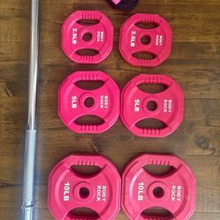 Adjustable Barbell Weight Plates for Home & Gym Workout, dumbbell ser , weight vest and ankle weight $80