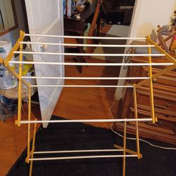 Rack Holder Dry Clothes  In Wood 