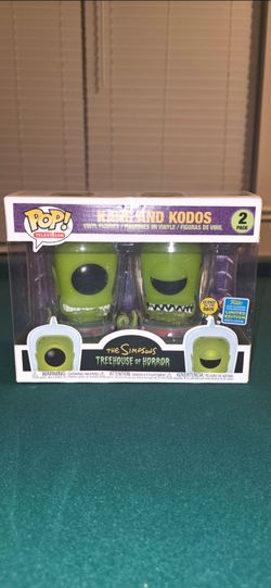 Funko Pop! Television Simpsons TOH Kang & Kodos 2-Pack Glow LE Excl 2019