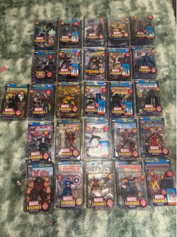 Marvel legends Toybiz figures