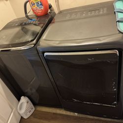 Samsung Smart Home Washer Electric And Dryer (gas)