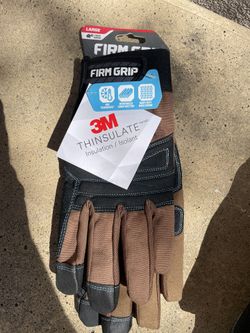 Firm Grip 3m Gloves XL And L