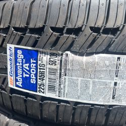 225/45/18 Bfgoodrich Advantage Sport