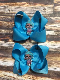 Lol dolls splash queen hair bows