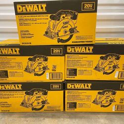 Dewalt Circular Saw 20v $120 Each (tool Only)