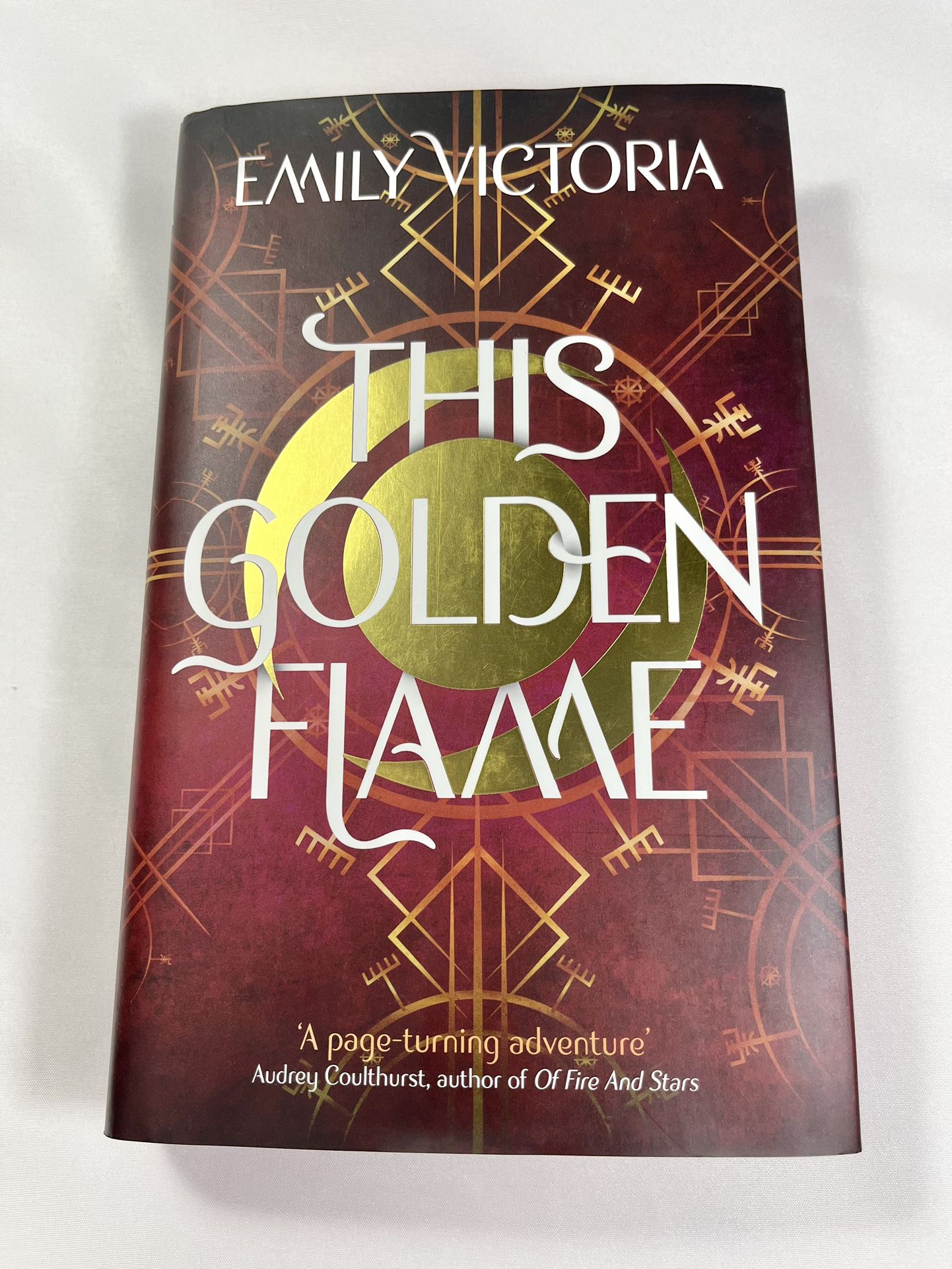 This Golden Flame by Emily Victoria 2021 Hardback Signed Edition