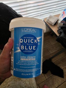 Hair bleach