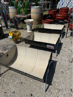 Feed/Water Safe Metal Trough