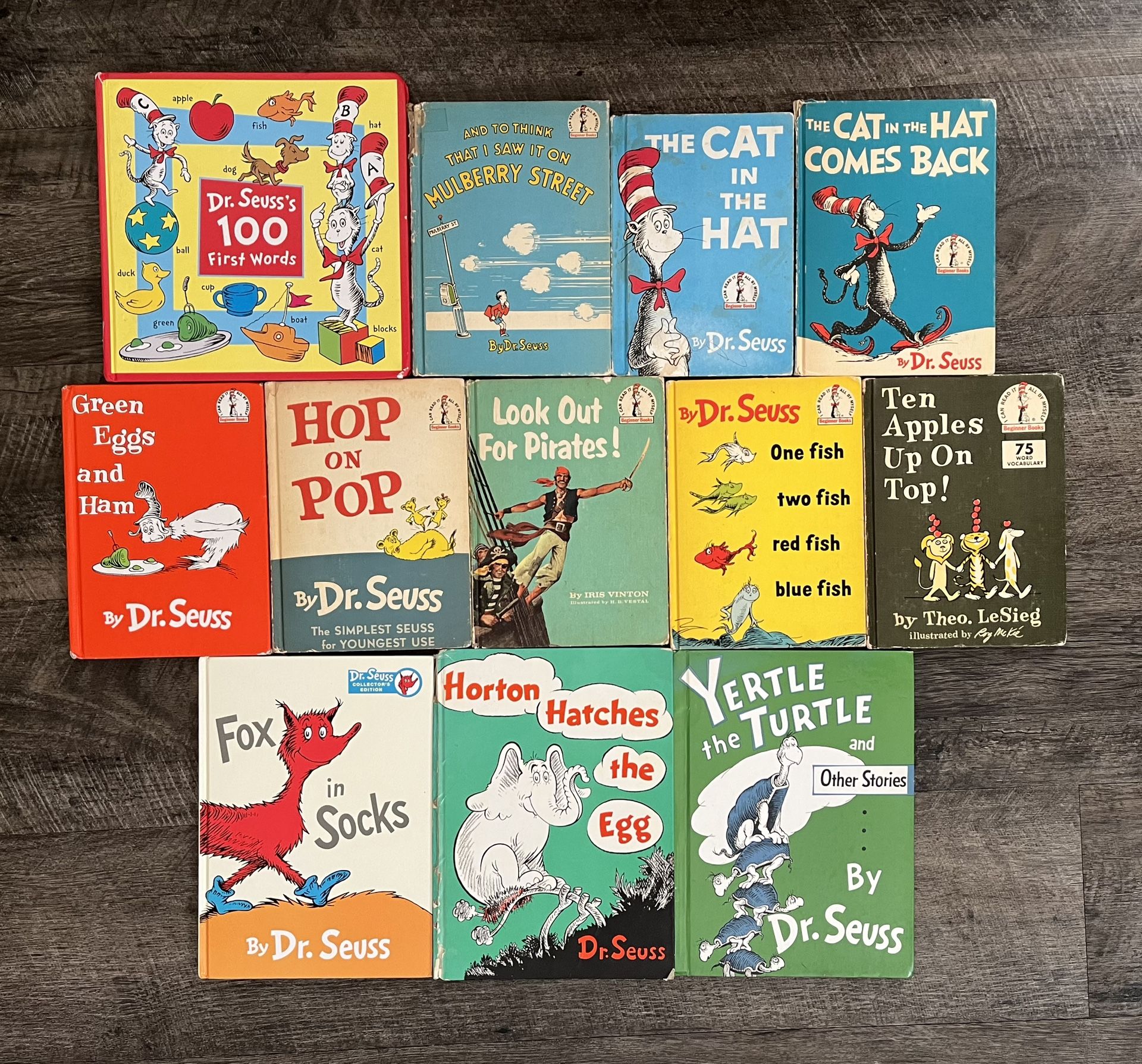 Dr. Seuss Books ~Lot 0f 12 Hardcover Books~