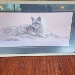 Soul mates By Lee Cable Framed Print