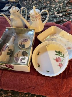 Tea set casserole dish